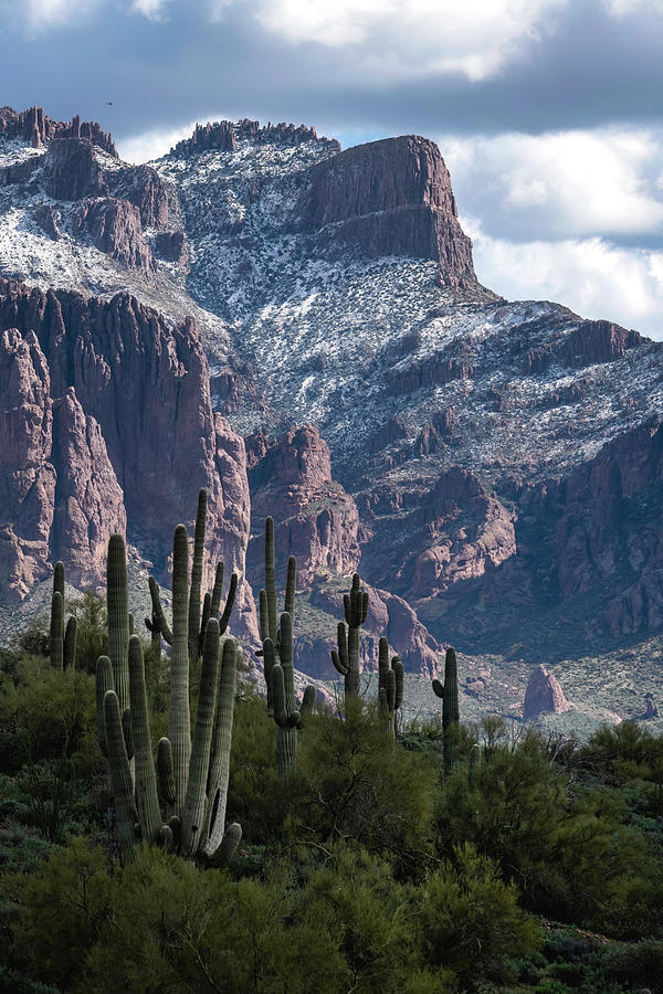 Superstition Snow 2023 Photograph by Saija Lehtonen - Fine Art America