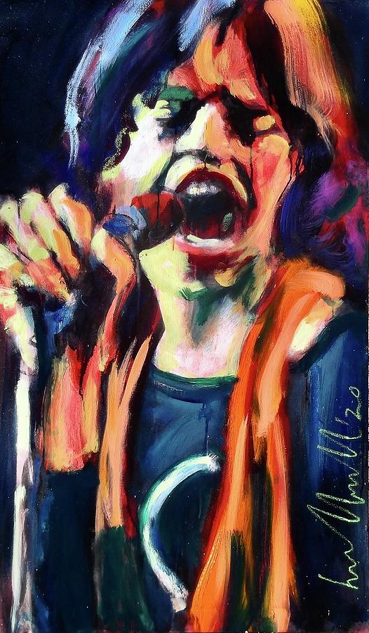 Super Mick Painting by Les Leffingwell