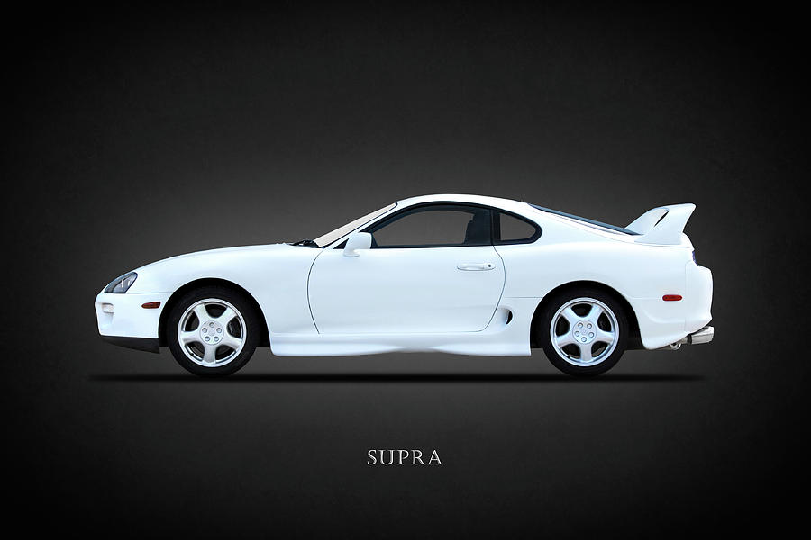 Supra A80 Twin Turbo Photograph by Mark Rogan - Pixels Merch