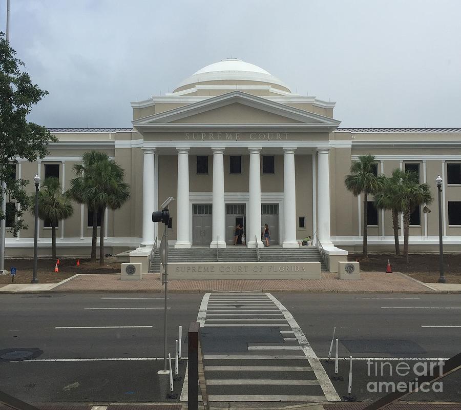 Supreme Court Of Florida Photograph By Robert Santuci | Fine Art America