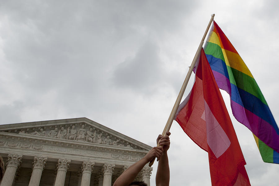 Supreme Court Rules in Favor of Gay Marriage Photograph by Michael Rowley