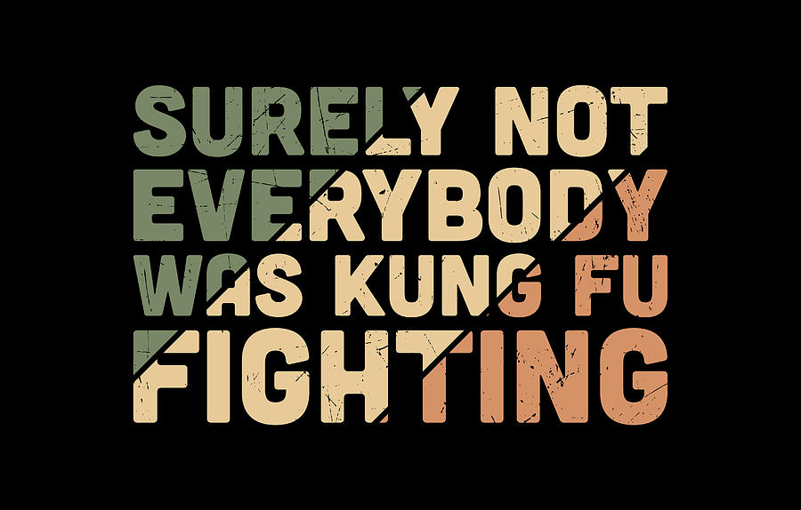 Surely Not Everybody Was Kung Fu Fighting Digital Art by Sambel Pedes