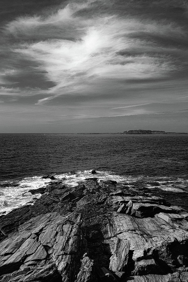 Atlantic Photograph - Surf and Sky by Joseph Smith