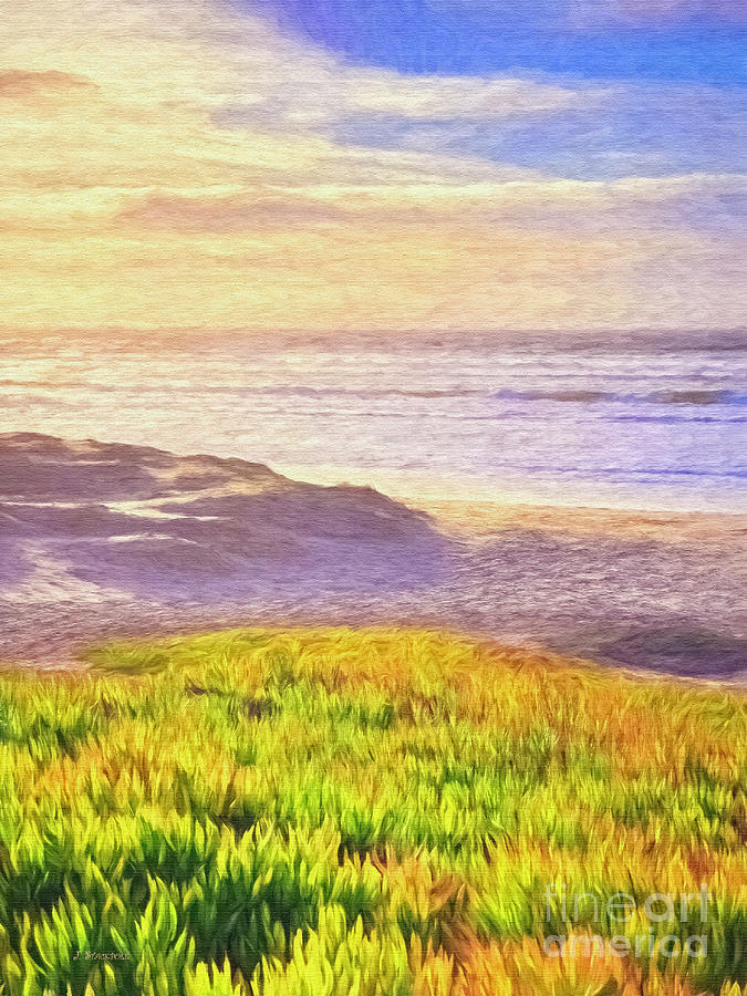 Surf Beach at Vandenberg AFB Digital Art by Jennifer Stackpole | Pixels