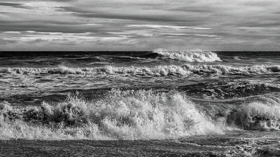 Surf City Waves Photograph by Louis Dallara