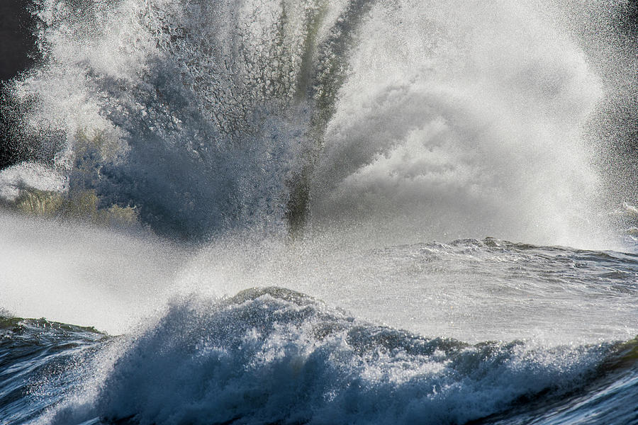 Bounding Main Photograph - Surf Explosions by Robert Potts
