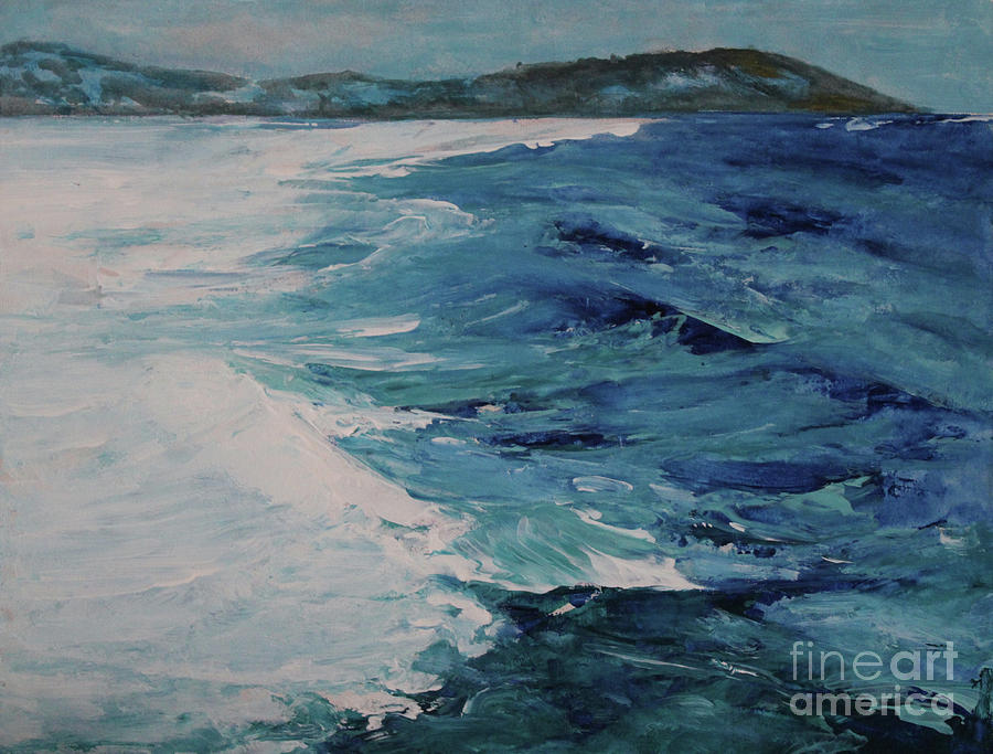 Surf Painting by Jane See