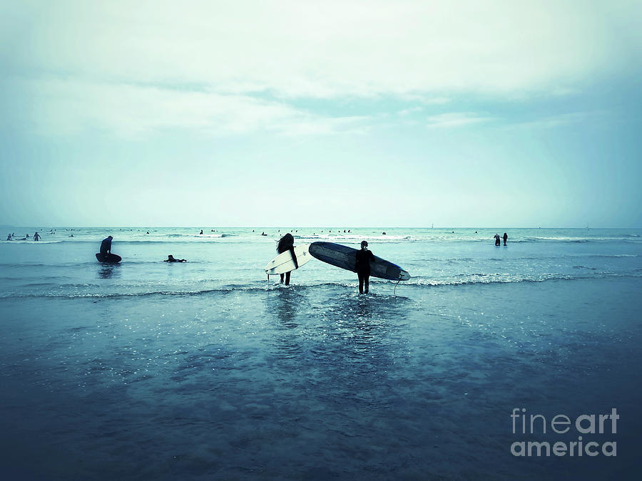 Surf Lesson Photograph by Leah McPhail