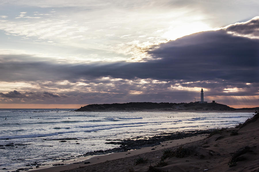 Surf Lighthouse Photograph by Josu Ozkaritz