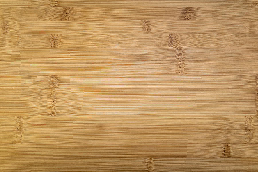 Surface texture of bamboo chopping board Photograph by Lingqi Xie