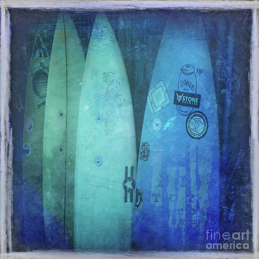 Surfboards Photograph by Erika Weber