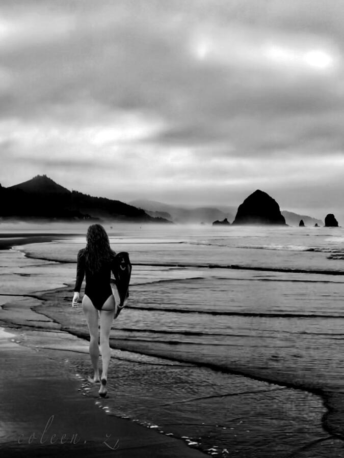 Surfer Girl Photograph by Coleen Z - Fine Art America