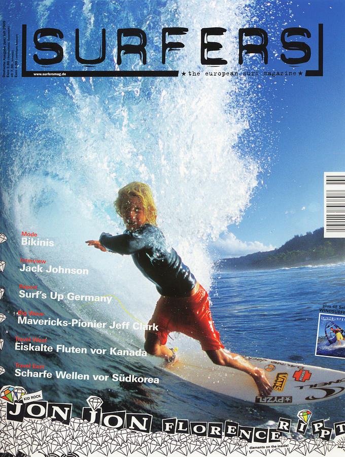 Surfers Magazine July 2005 Photograph by Sean Davey - Fine Art America