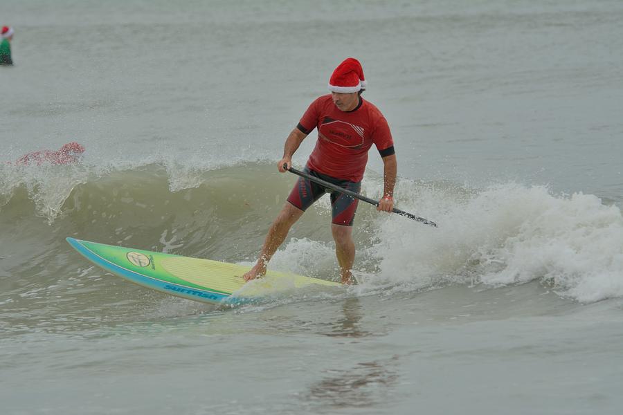 Surfing Santas 7 by Bradford Martin Surfing Santas 7 by Bradford Martin