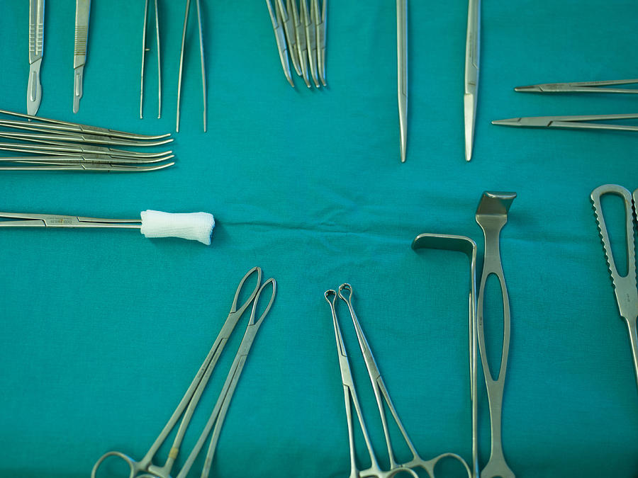 Surgical tools Photograph by Martin Barraud