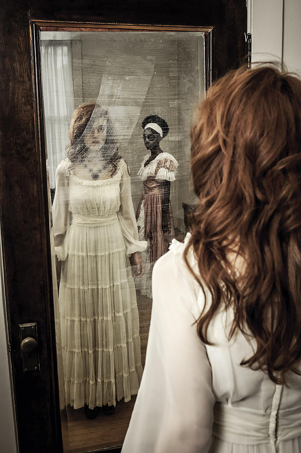 Surprising ghostly reflection in the mirror Photograph by AlpamayoPhoto