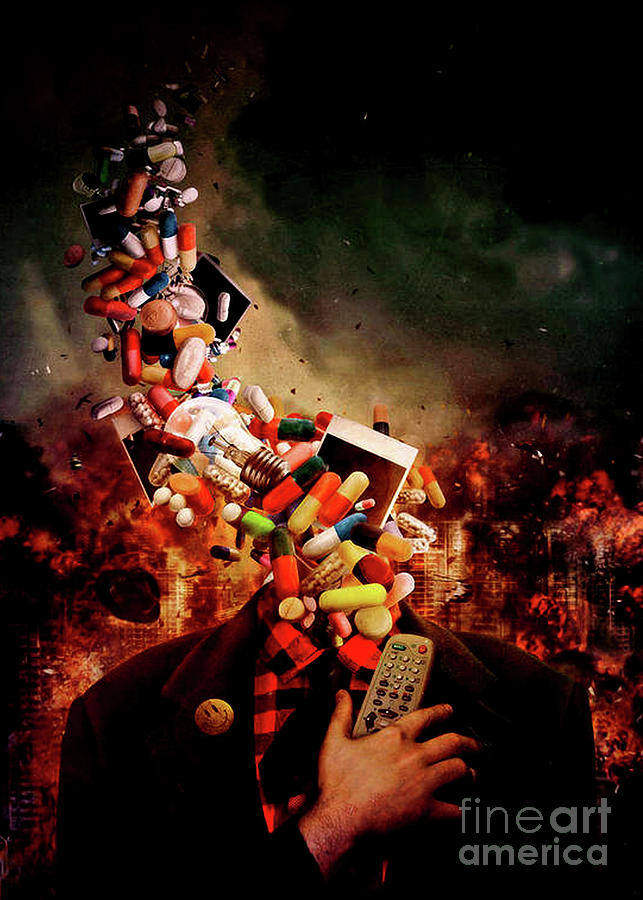 Vogue Digital Art - Surreal by Charlotte W Carter Vogue Digital Art - Surreal by Charlotte W Carter