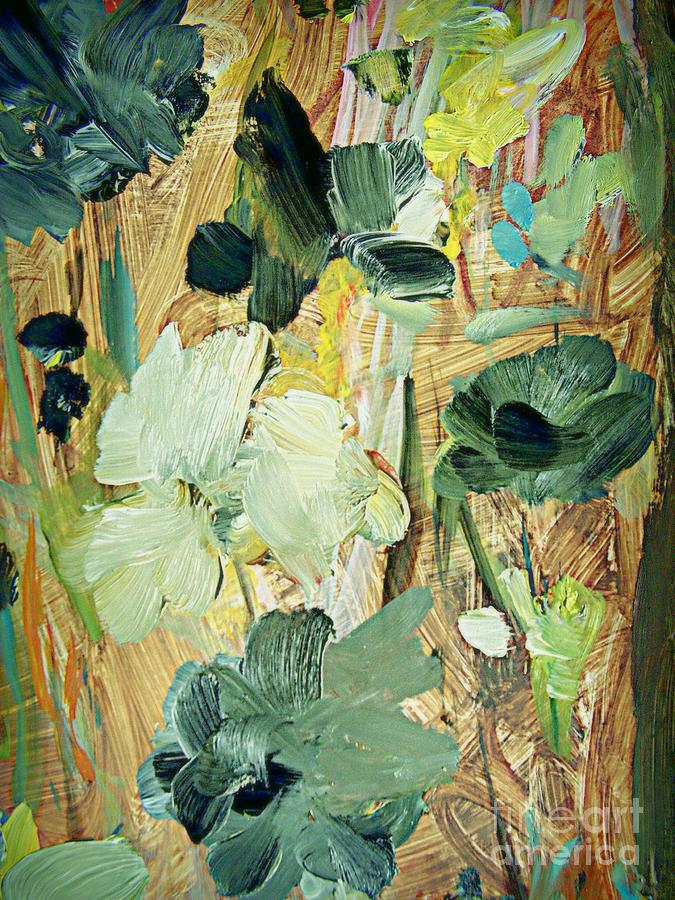 Surreal Flowers Painting by Nancy Kane Chapman