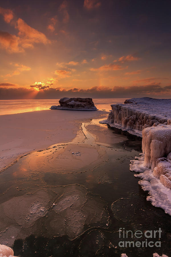Lake Michigan Photograph - Surreal Ice by Andrew Slater