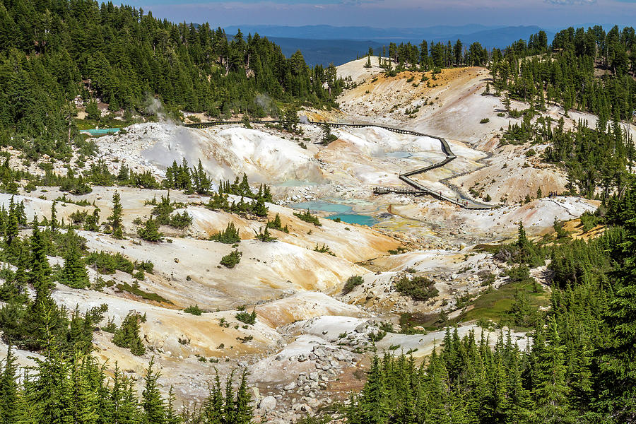 Surreal Landscape of Bumpass Hell Photograph by Pierre Leclerc Photography