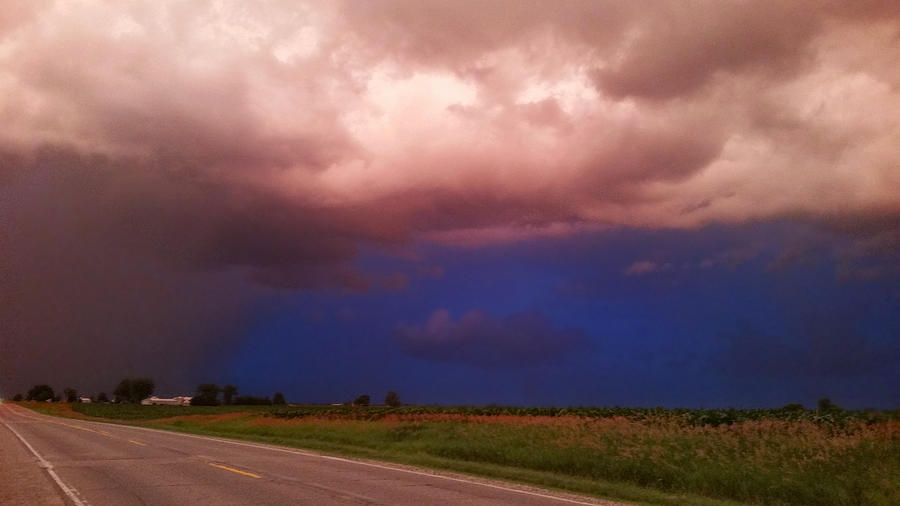 Surreal Storm in Iowa 6/26/20 Photograph by Ally White