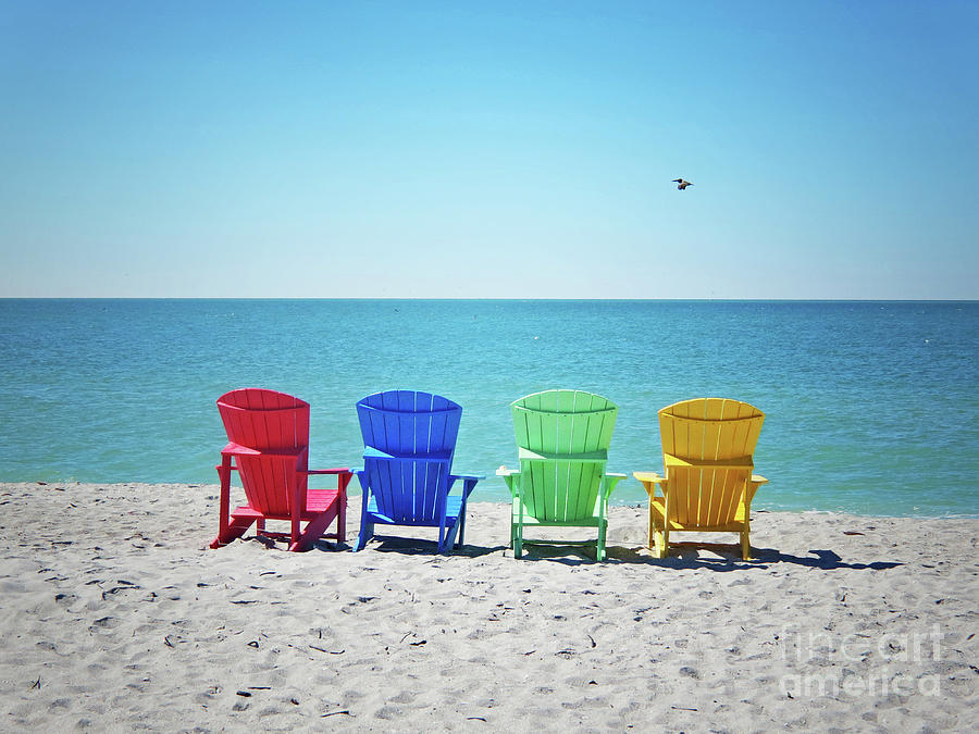Surroundings - Primary Colors of Paradise I Photograph by Chris Andruskiewicz