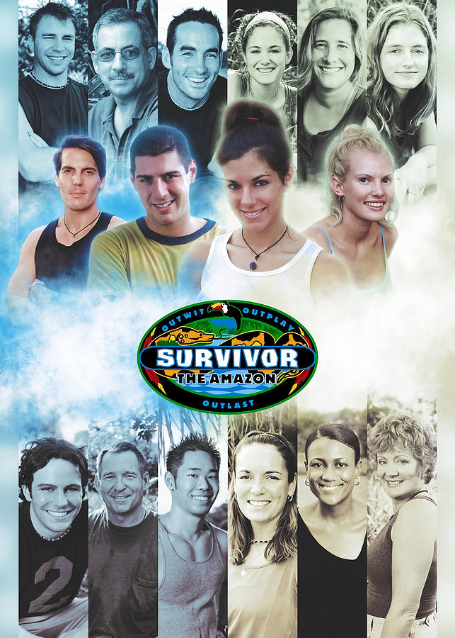 Survivor The Amazon Poster nostalgia Painting by Oliver David | Fine ...