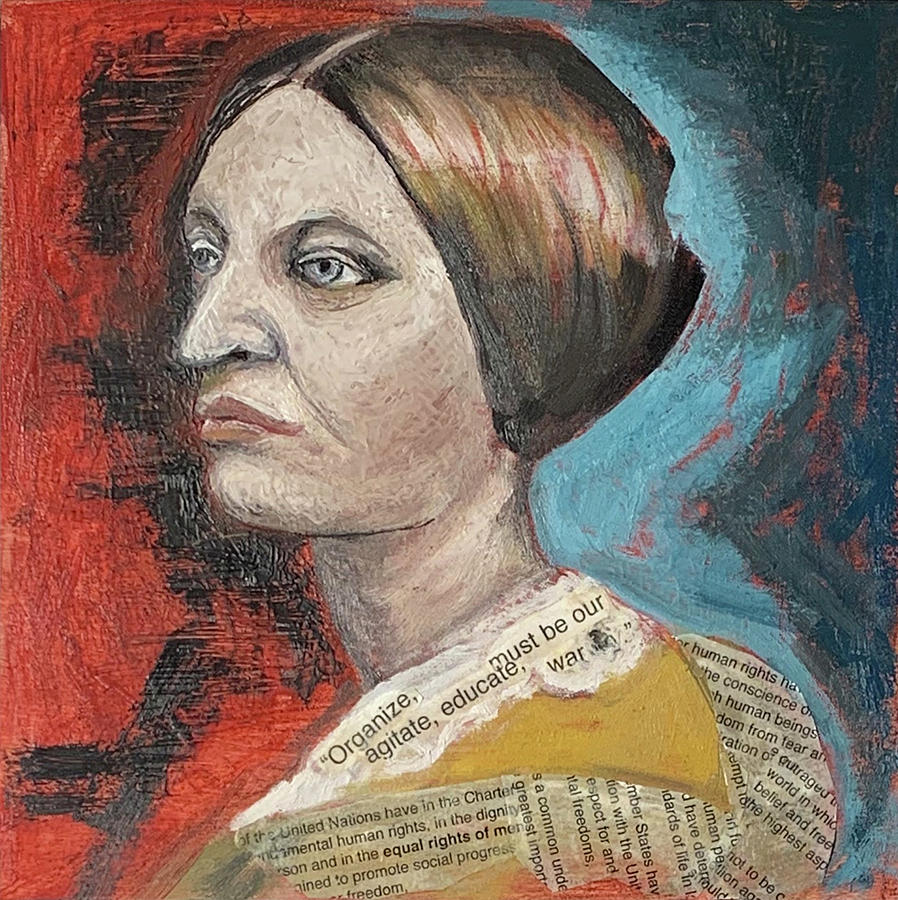 Susan B. Anthony Painting by Melody Epperson | Fine Art America