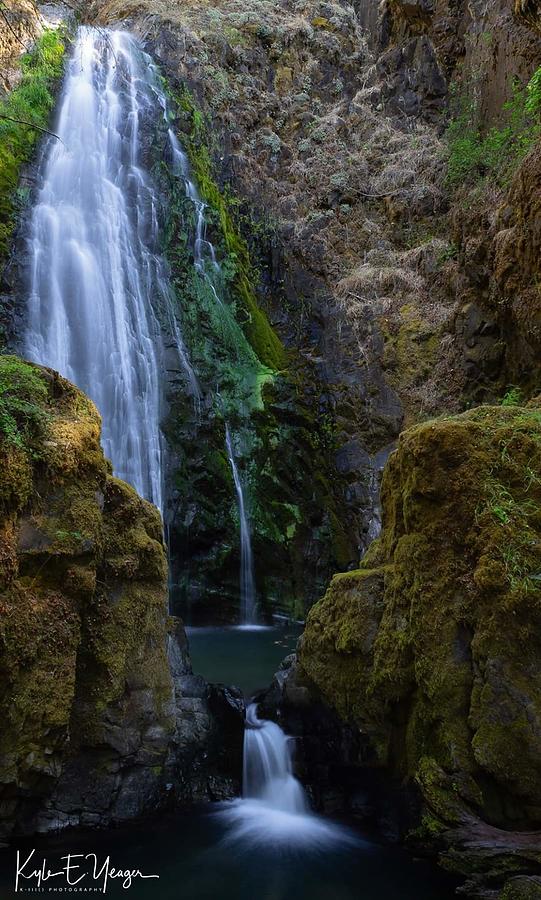 Signed Susan Creek Falls Photograph by Kyle Yeager - Fine Art America