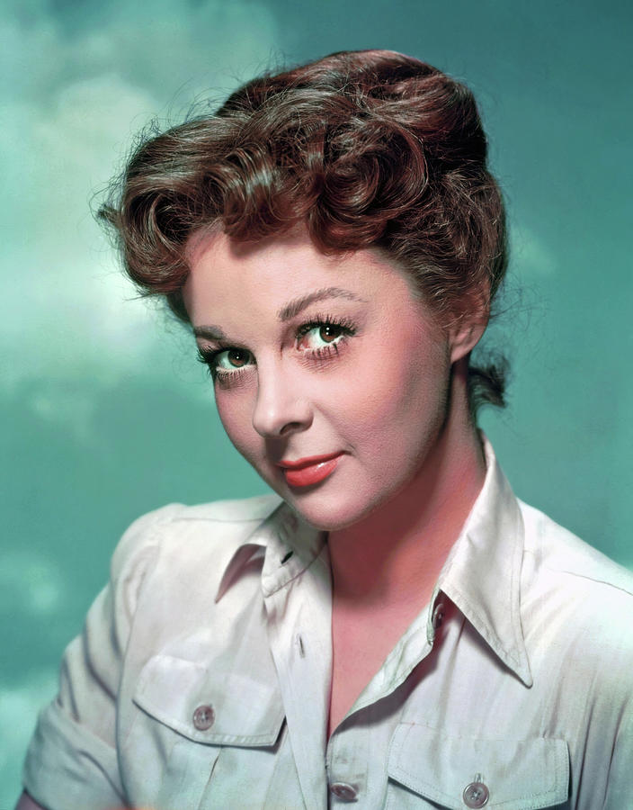 SUSAN HAYWARD in WHITE WITCH DOCTOR -1953-, directed by HENRY HATHAWAY. Photograph by Album SUSAN HAYWARD in WHITE WITCH DOCTOR -1953-, directed by HENRY HATHAWAY. Photograph by Album