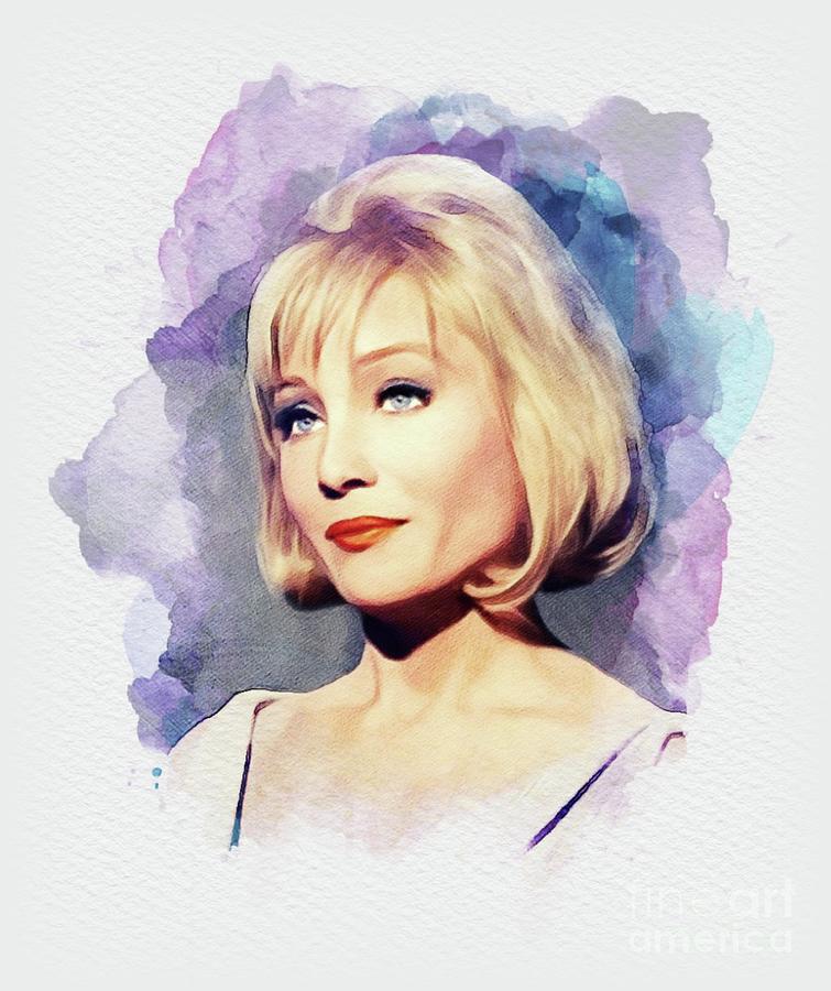 Susan Oliver, Actress Digital Art by Esoterica Art Agency