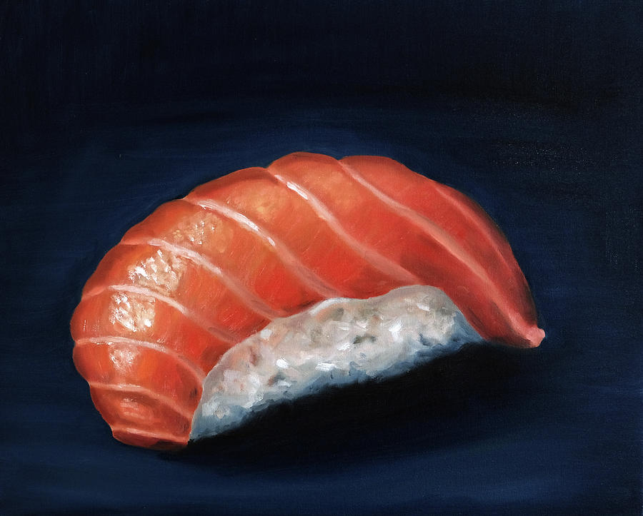 Sushi Painting by Anna Ilievska - Fine Art America