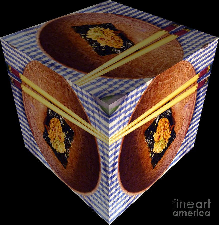 Sushi Snax Cube Sq Photograph