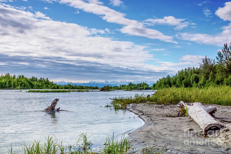 Susitna River Afternoon Photograph by Jennifer White