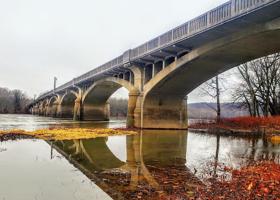 Susquehanna Bridge at Watsontown  Photograph by Paul Kercher