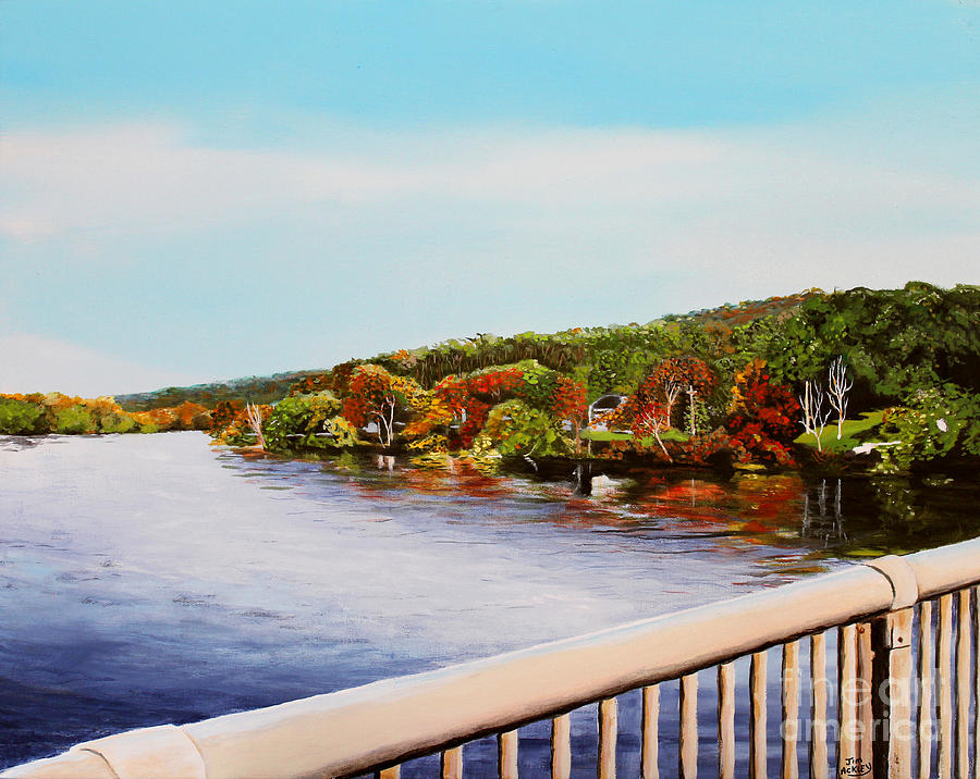 Susquehanna River Painting by James Ackley
