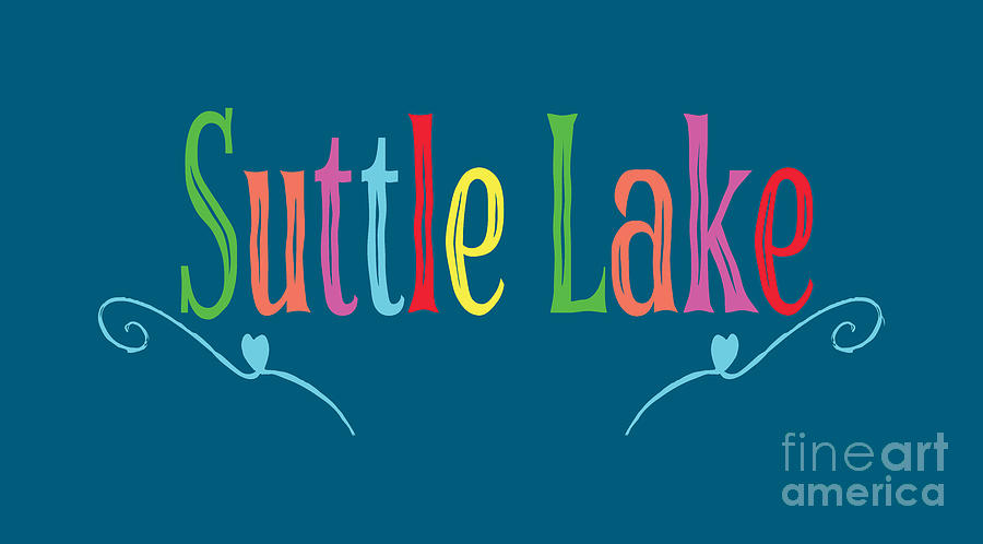 Suttle Lake, Sisters, Oregon, Travel Shirt, Souvenir,  Digital Art by David Millenheft