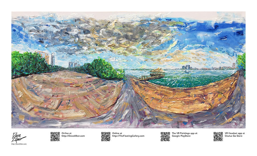 Suzhou, SIP, Continuities In Space 01 Painting by Dave Alber Suzhou, SIP, Continuities In Space 01 Painting by Dave Alber