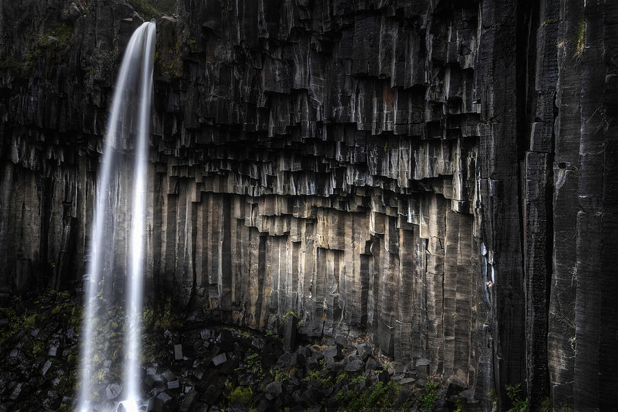 Svartifoss, The Dark Waterfall. Photograph by Hans Neleman