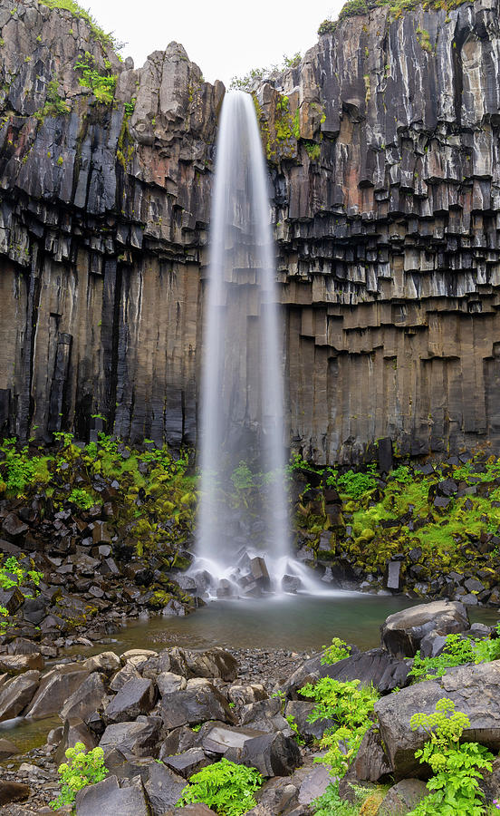 Svartifoss waterfall Photograph by Pietro Ebner - Fine Art America