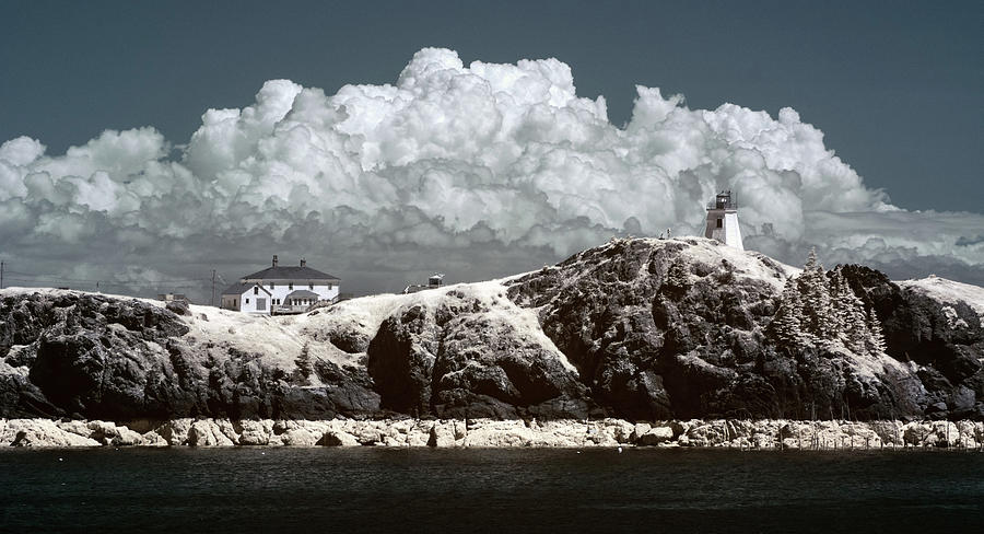 Swallow Tail Lighthouse Infrared Photograph by Tracy Munson