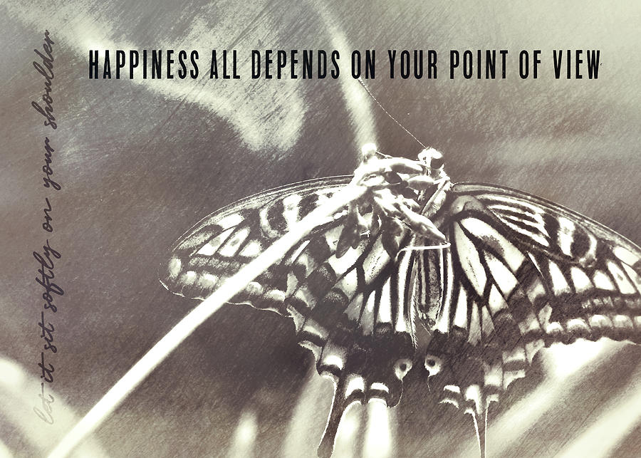 SWALLOWTAIL quote Photograph by Jamart Photography