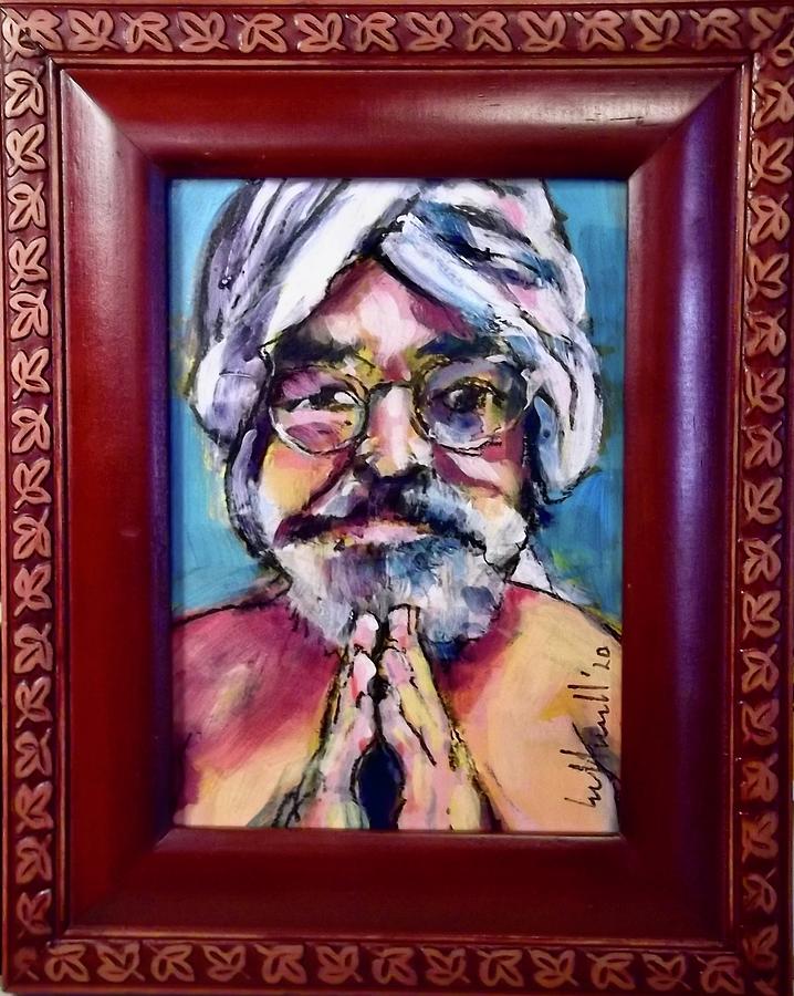 Swami Painting by Les Leffingwell