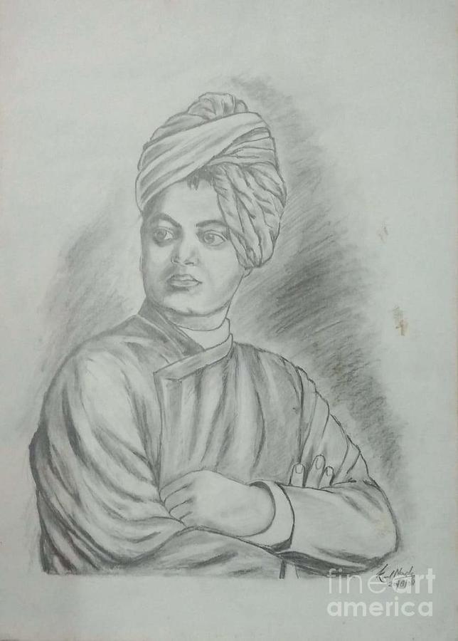 𝓐𝓛𝓑𝓤𝓢 𝓑𝓡𝓘𝓐𝓝 𝓓𝓤𝓜𝓑𝓛𝓔𝓓𝓞𝓡𝓔  on X Todays first sketch  of swami vivekanand ji I used charcoal pencil drawing  swamivivekananda httpstcorOHRgwZoIo  X