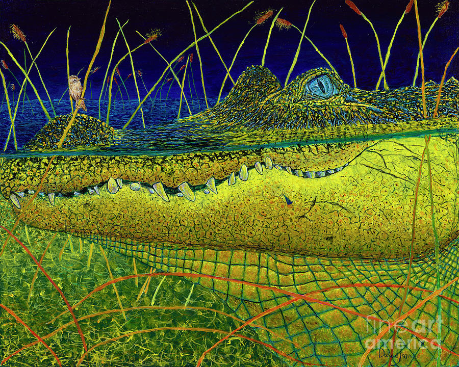 Swamp Gathering Painting by David Joyner