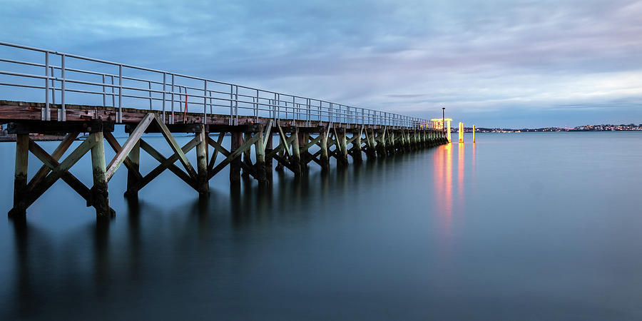 Swampscott Pier Photograph by Betty Denise