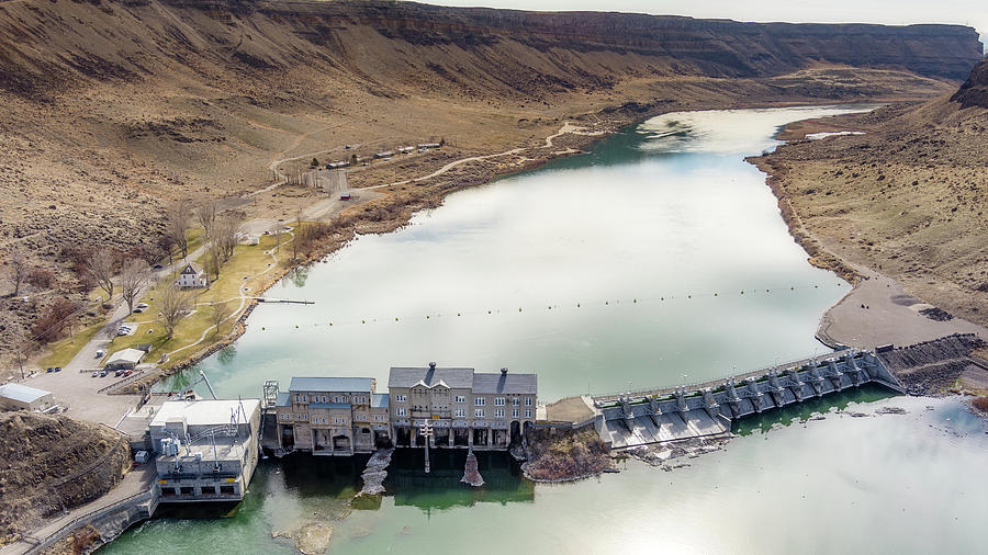 Swan Falls Dan in southern Idaho in the spring time Photograph by ...