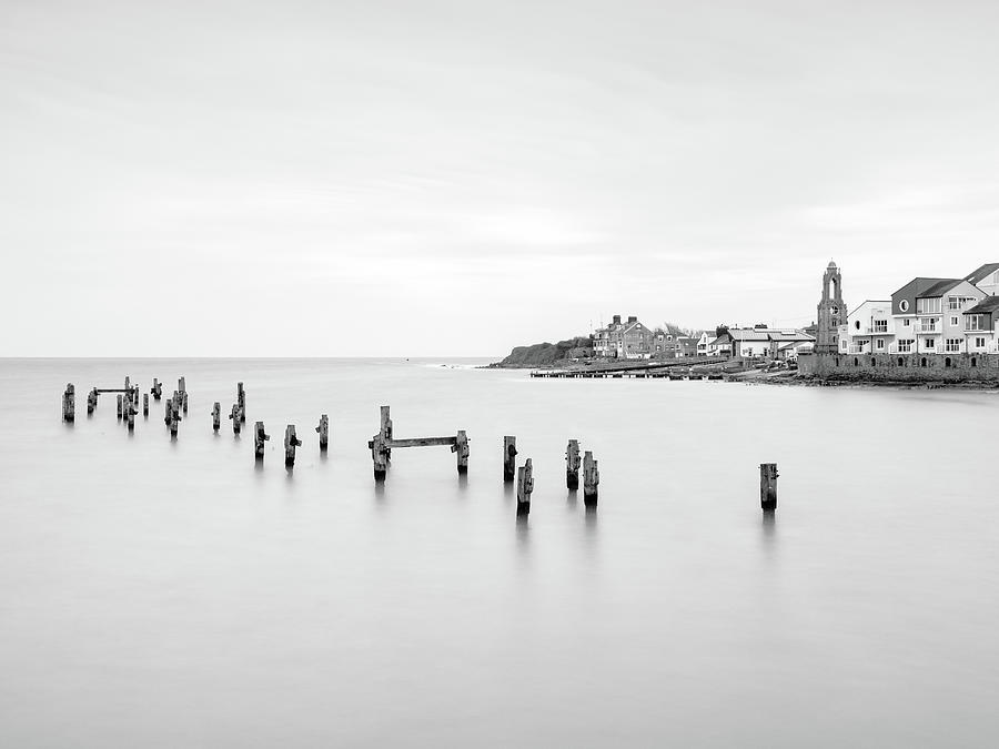 Swanage Old Pier Photograph by Ian Middleton