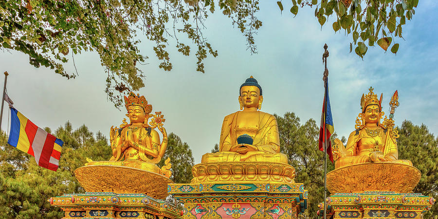 Swayambhu Buddha Park Photograph by Around The World - Fine Art America