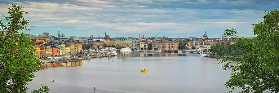 Sweden Stockholm City Panorama Photograph by Tony Crehan